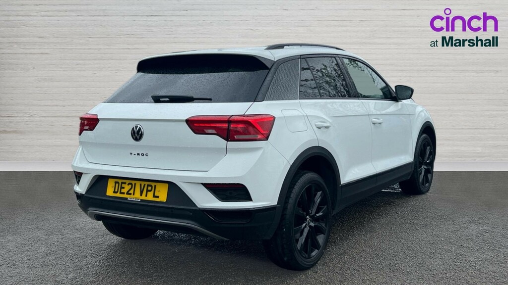 Volkswagen T-Roc T-roc 1.5 Tsi Evo Black Edition Dsg DE21VPL White #3