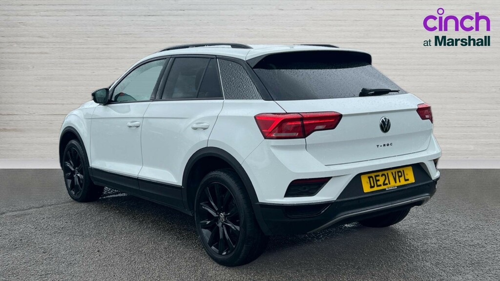 Volkswagen T-Roc T-roc 1.5 Tsi Evo Black Edition Dsg DE21VPL White #5