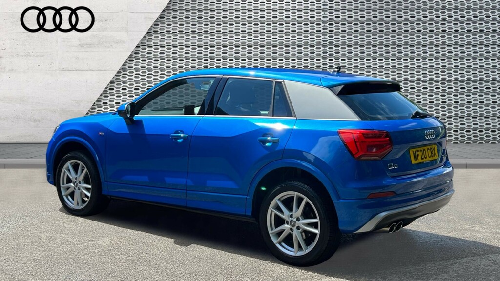 Audi Q2 Q2 35 Tfsi S Line S Tronic Blue #3