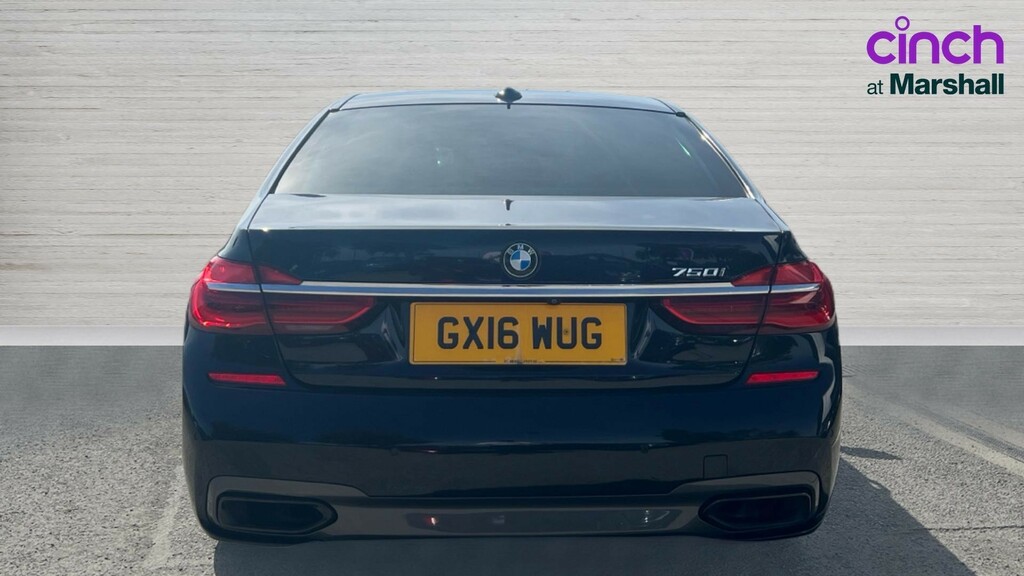 BMW 7 Series 7 Series 750I M Sport Black #4