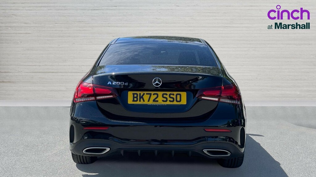 Mercedes-Benz A Class A Class A200d Amg Line Premium Plus Night Edition BK72SSO Black #4