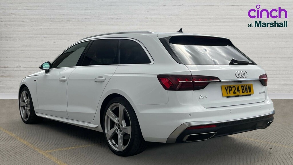 Audi A4 Avant A4 40 Tfsi 204 S Line S Tronic YP24BWW White #5