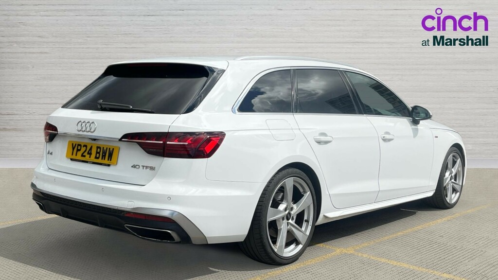 Audi A4 Avant A4 40 Tfsi 204 S Line S Tronic YP24BWW White #3
