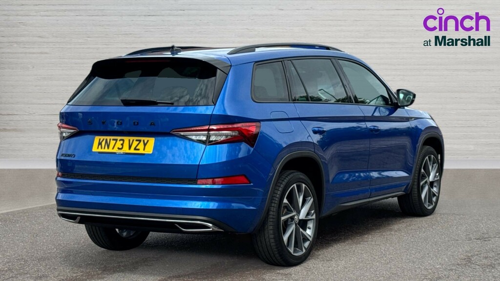 Skoda Kodiaq Kodiaq 1.5 Tsi Sport Line Dsg 7 Seat KN73VZY Blue #3