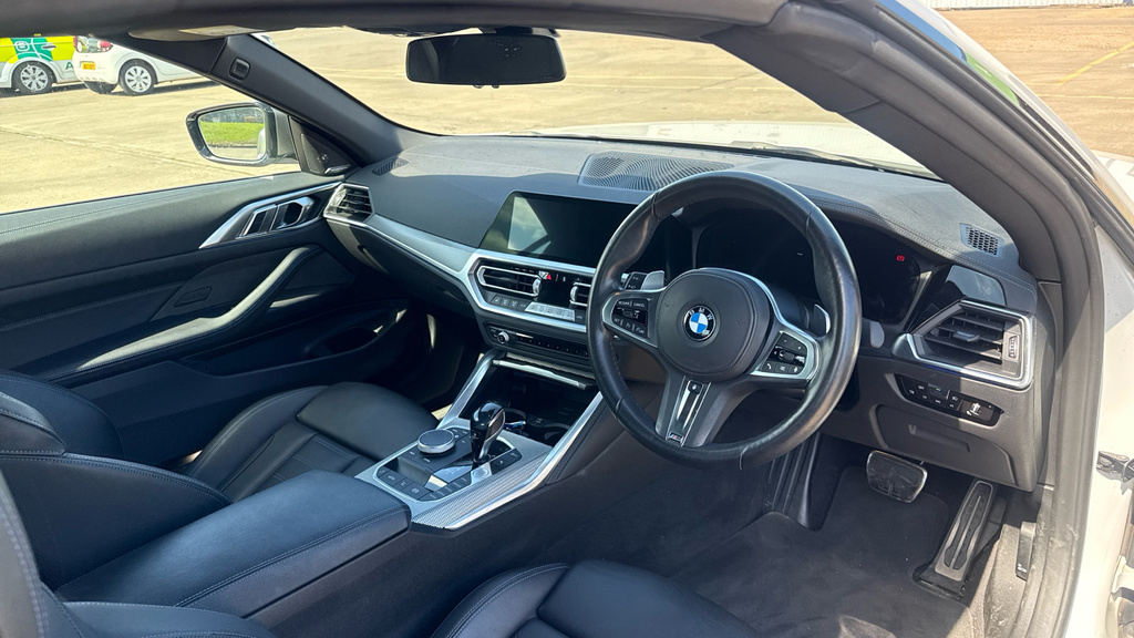 BMW 4 Series 4 Series M440i Xdrive Mht Step BL21OMJ White #6