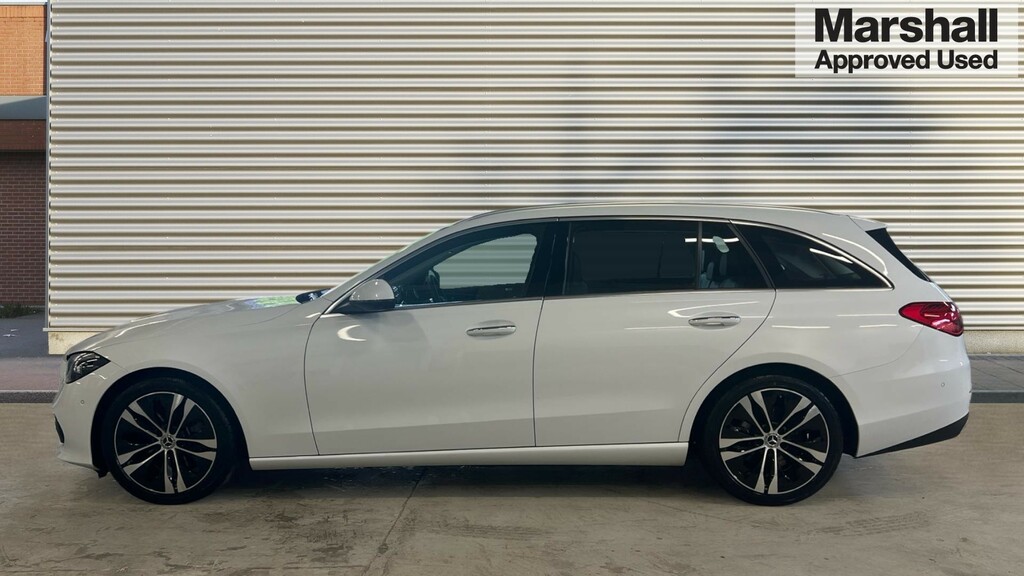 Mercedes-Benz C Class C Class C200 Exclusive Luxury 9G-tronic EF73KXT White #6