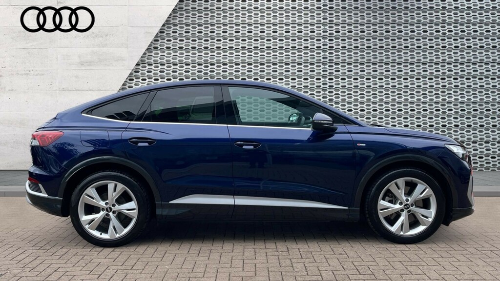 Audi Q4 E Tron Q4 150Kw 40 63Kwh S Line Leather KP75XFA Blue #4