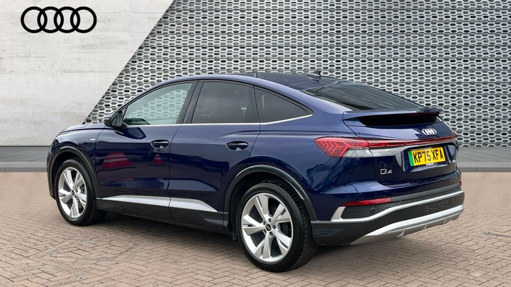 Audi Q4 E Tron Q4 150Kw 40 63Kwh S Line Leather KP75XFA Blue #3