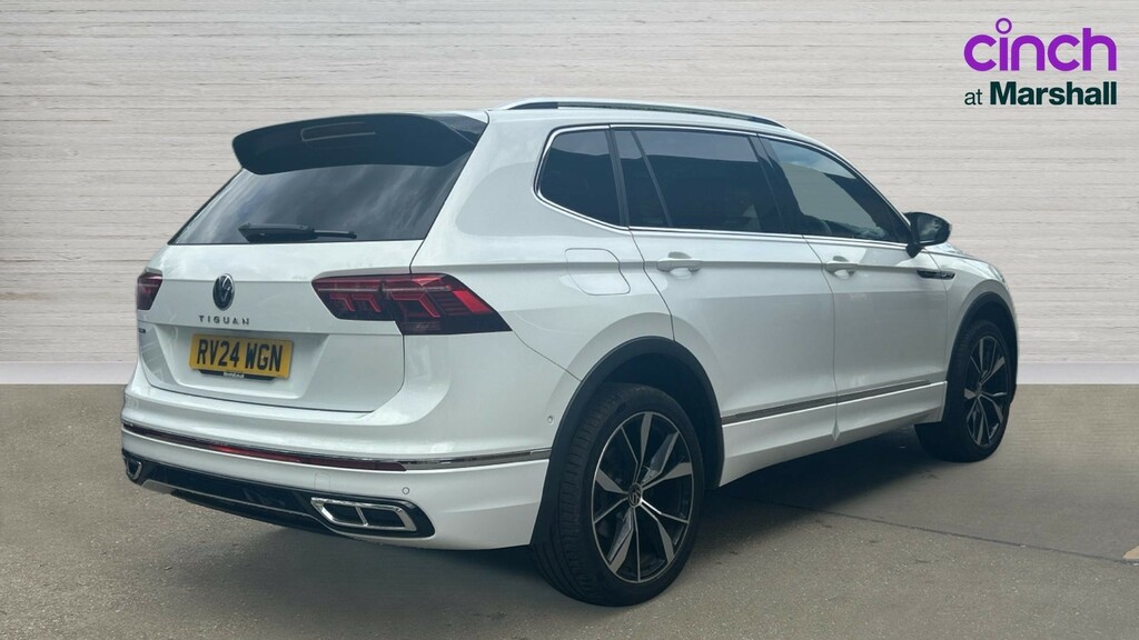 Volkswagen Tiguan Allspace Tiguan Allspace 2.0 Tdi R-line Dsg White #3