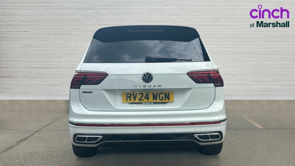 Volkswagen Tiguan Allspace Tiguan Allspace 2.0 Tdi R-line Dsg White #4