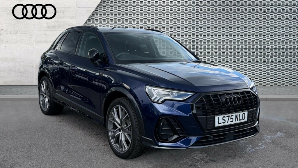 Audi Q3 Q3 35 Tfsi Black Edition S Tronic 20 Alloy Blue
