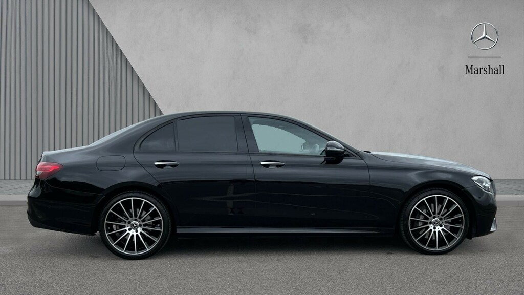 Mercedes-Benz E Class E Class E400d 4Matic Amg Line Night Ed Prem 9 HD73NLO Black #4