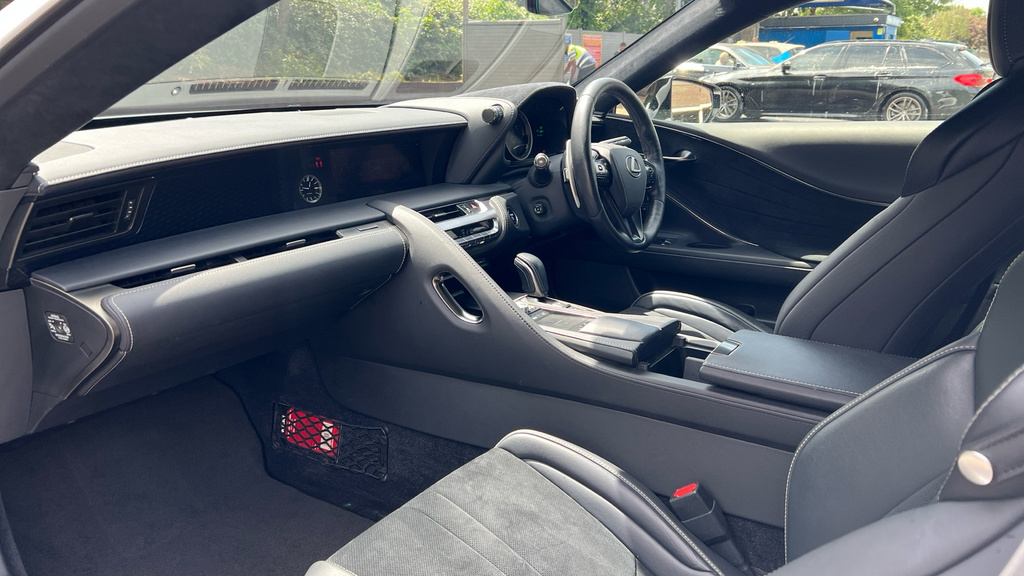 Lexus LC 500 V8 Limited Edition Sports Coupe Blue #10