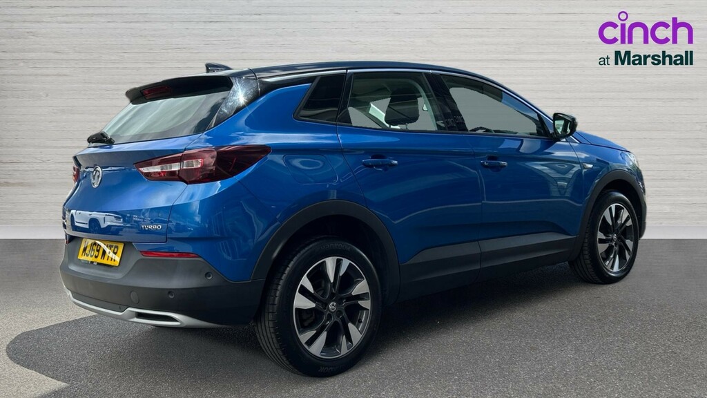 Vauxhall Grandland X Grandland X 1.2 Turbo Sport Nav MJ69WTR Blue #3