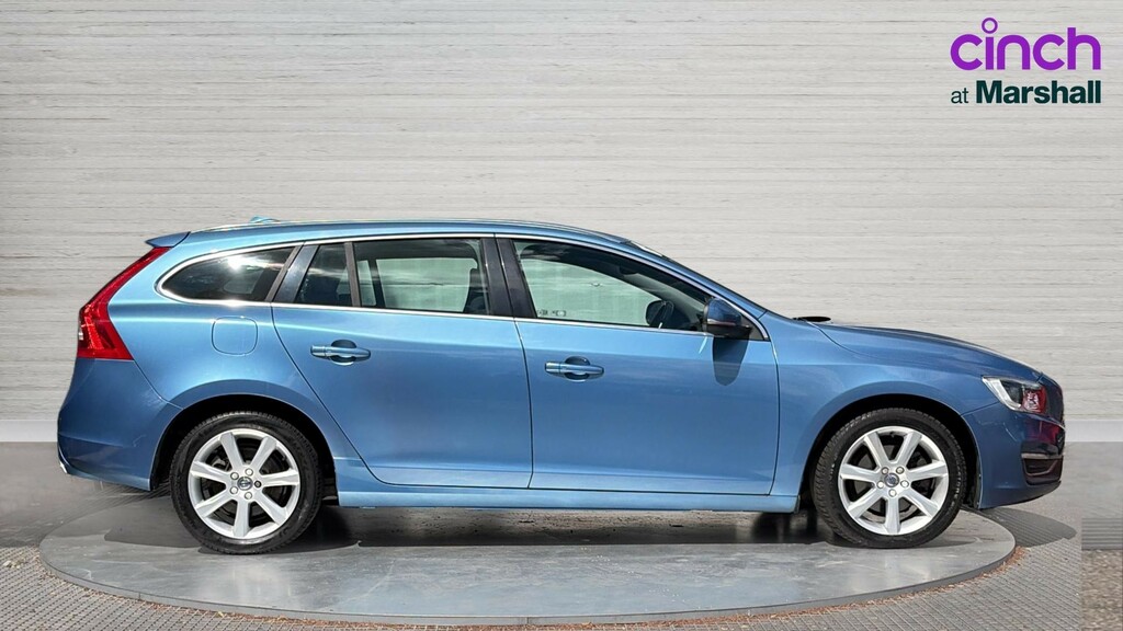 Volvo V60 V60 D4 190 Se Lux Nav Geartronic KR66MTJ Blue #2