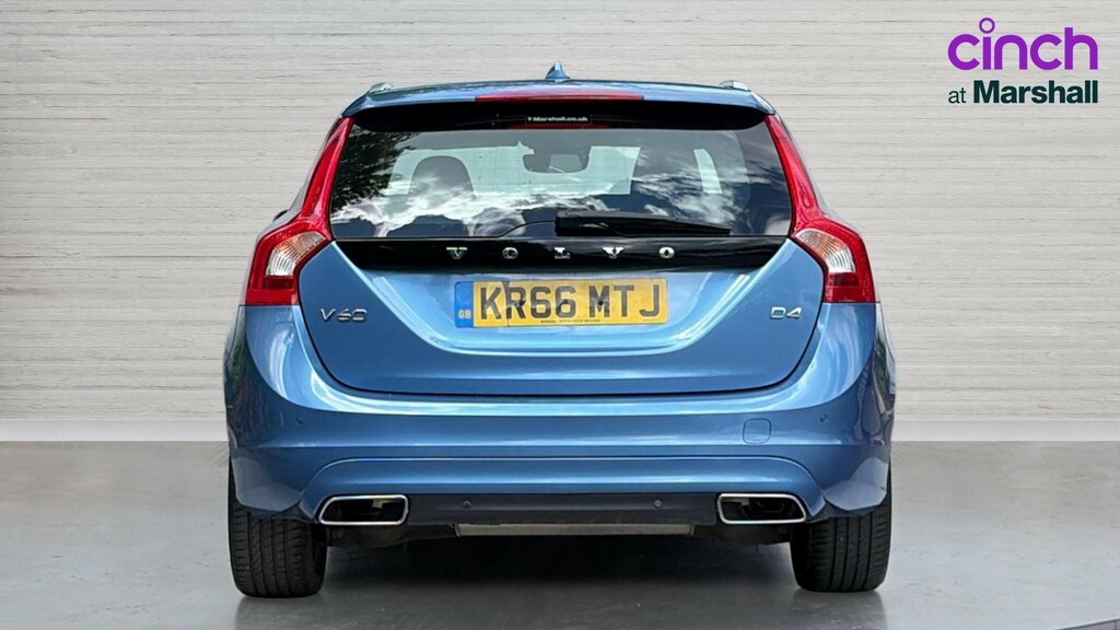 Volvo V60 V60 D4 190 Se Lux Nav Geartronic KR66MTJ Blue #4