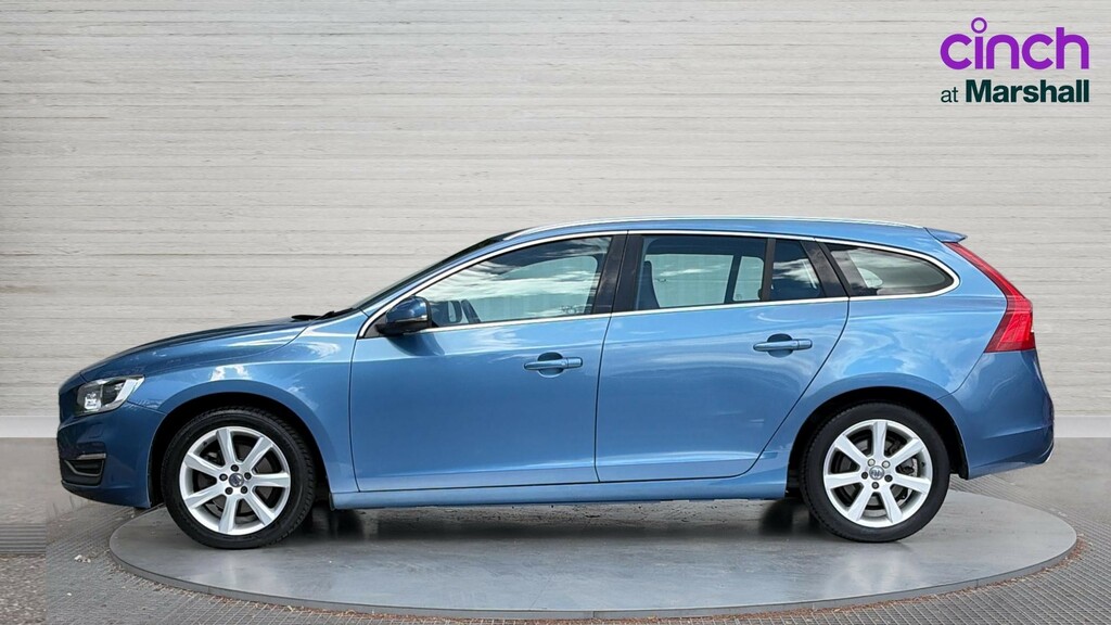 Volvo V60 V60 D4 190 Se Lux Nav Geartronic KR66MTJ Blue #6