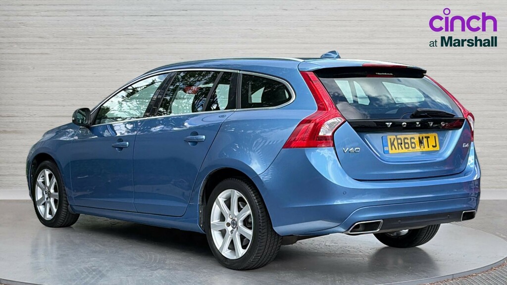 Volvo V60 V60 D4 190 Se Lux Nav Geartronic KR66MTJ Blue #5