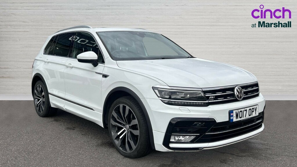 Volkswagen Tiguan Tiguan 2.0 Tdi 150 4Motion R-line Dsg White