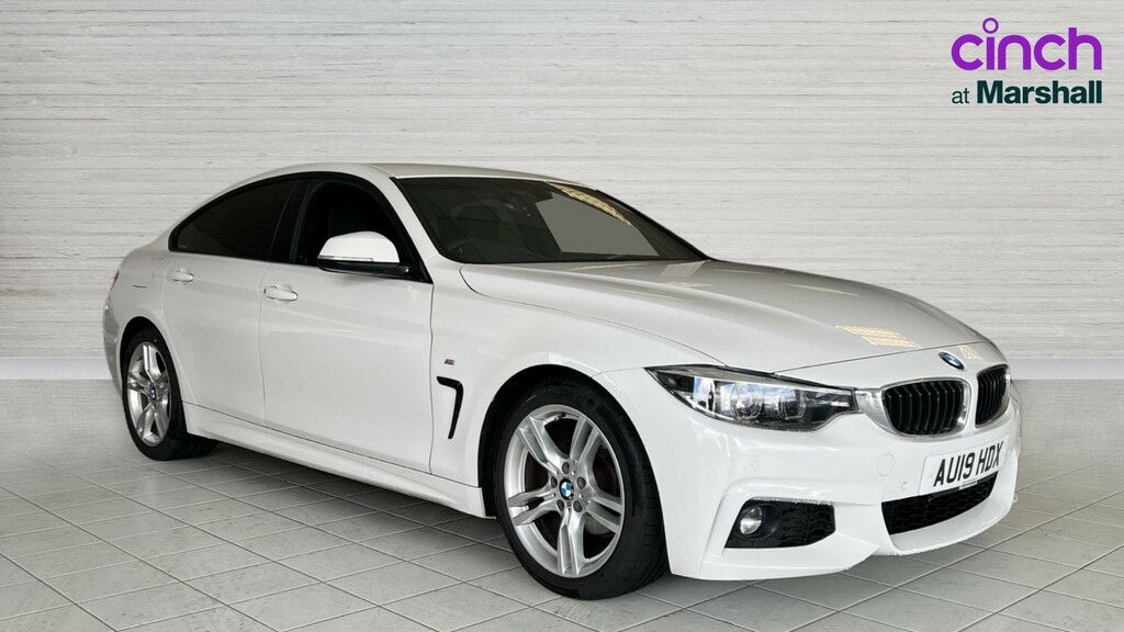 BMW 4 Series 4 Series 420I M Sport Professional Media White
