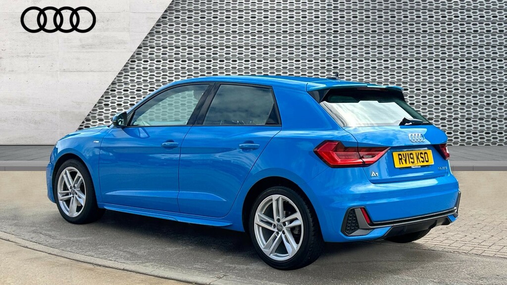 Audi A1 A1 30 Tfsi S Line S Tronic RV19KSO Blue #3