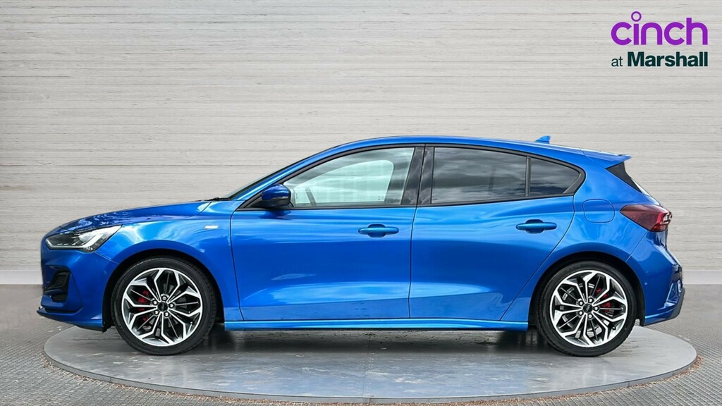Ford Focus Focus 1.0 Ecoboost Hybrid Mhev St-line X BJ24KFT Blue #6