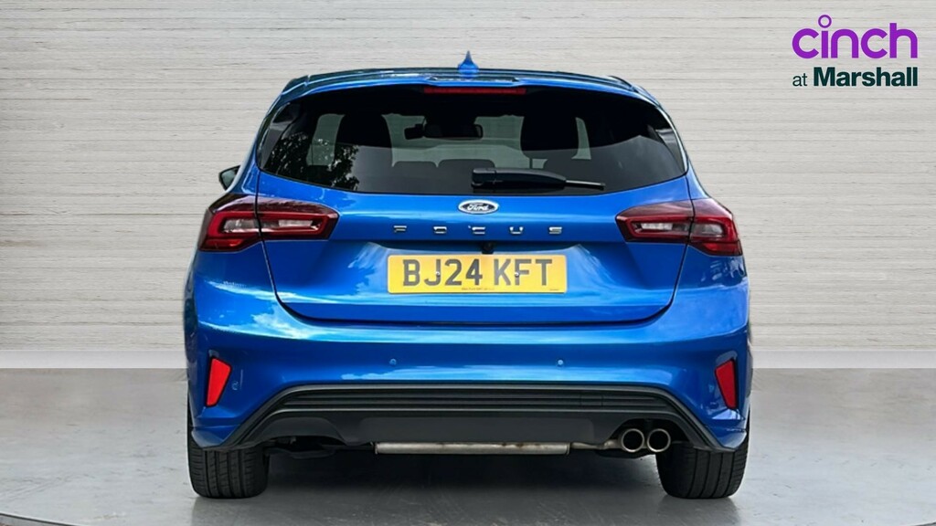 Ford Focus Focus 1.0 Ecoboost Hybrid Mhev St-line X BJ24KFT Blue #4