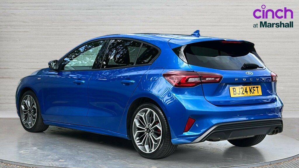 Ford Focus Focus 1.0 Ecoboost Hybrid Mhev St-line X BJ24KFT Blue #5