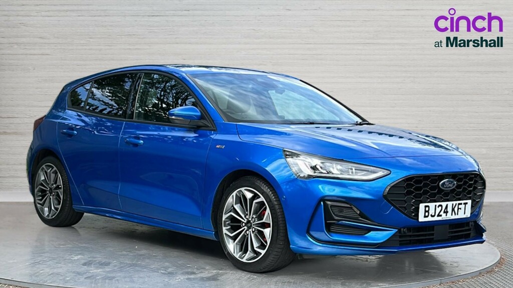 Ford Focus Focus 1.0 Ecoboost Hybrid Mhev St-line X Blue