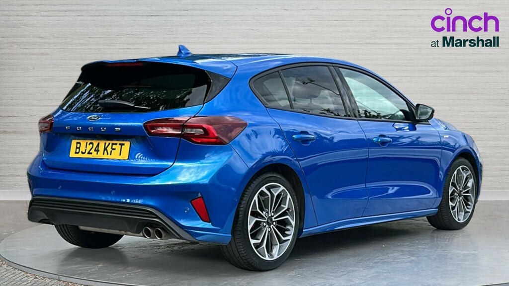 Ford Focus Focus 1.0 Ecoboost Hybrid Mhev St-line X BJ24KFT Blue #3