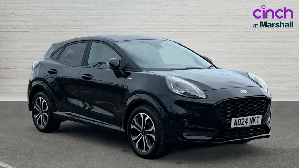 Ford Puma Puma 1.0 Ecoboost Hybrid Mhev St-line Dct Black