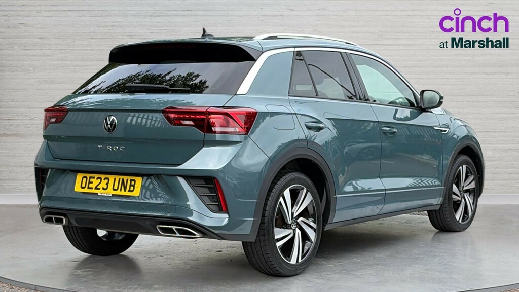 Volkswagen T-Roc T-roc 1.5 Tsi R-line Dsg OE23UNB Blue #3