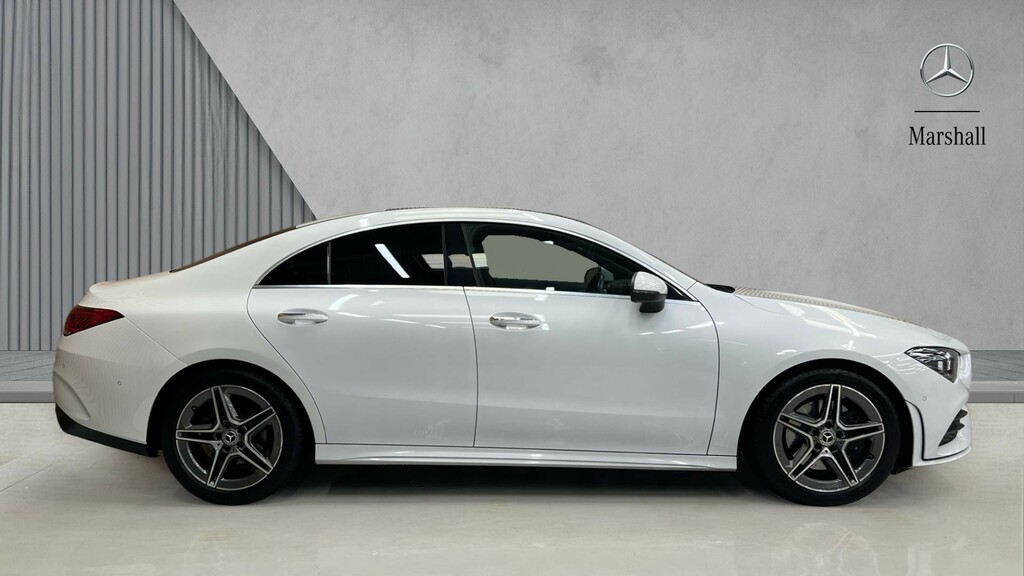 Mercedes-Benz CLA Class Cla 200 Amg Line Premium Plus Tip PL70UBK White #4