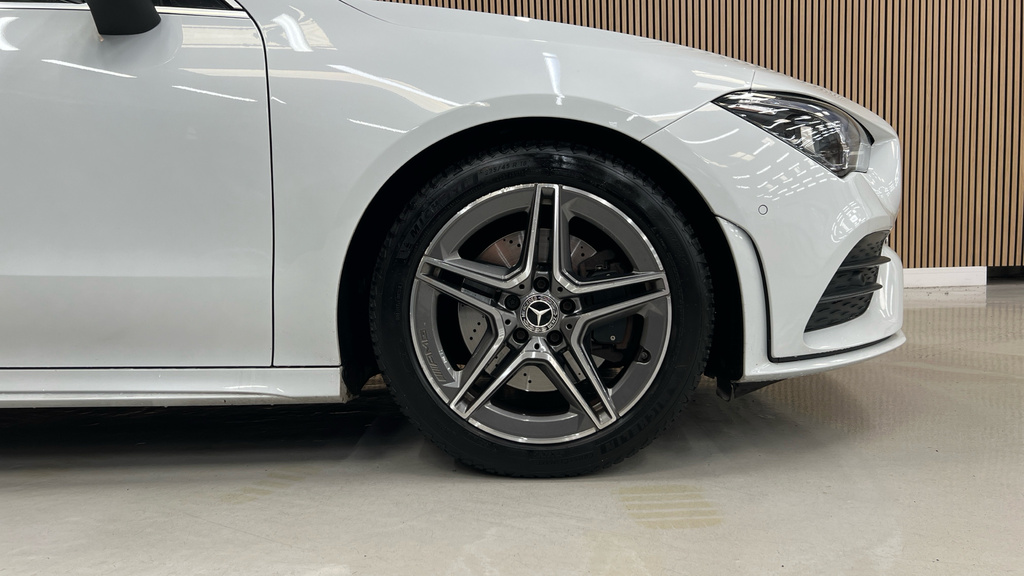 Mercedes-Benz CLA Class Cla 200 Amg Line Premium Plus Tip PL70UBK White #5