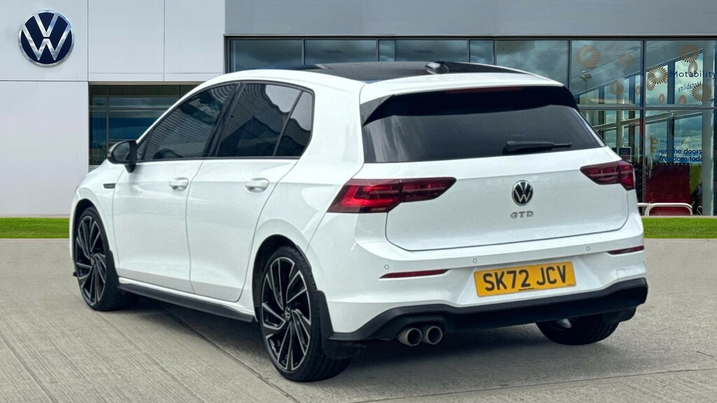 Volkswagen Golf Golf 2.0 Tdi 200 Gtd Dsg SK72JCV White #3