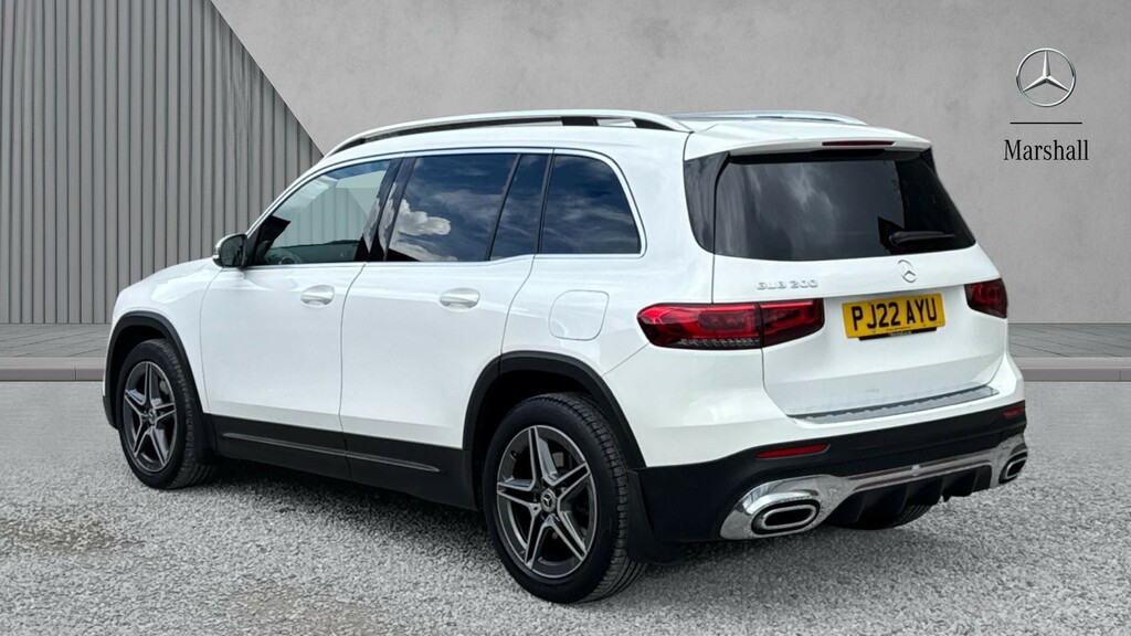 Mercedes-Benz GLB Class Glb 200 Amg Line 7G-tronic PJ22AYU White #2