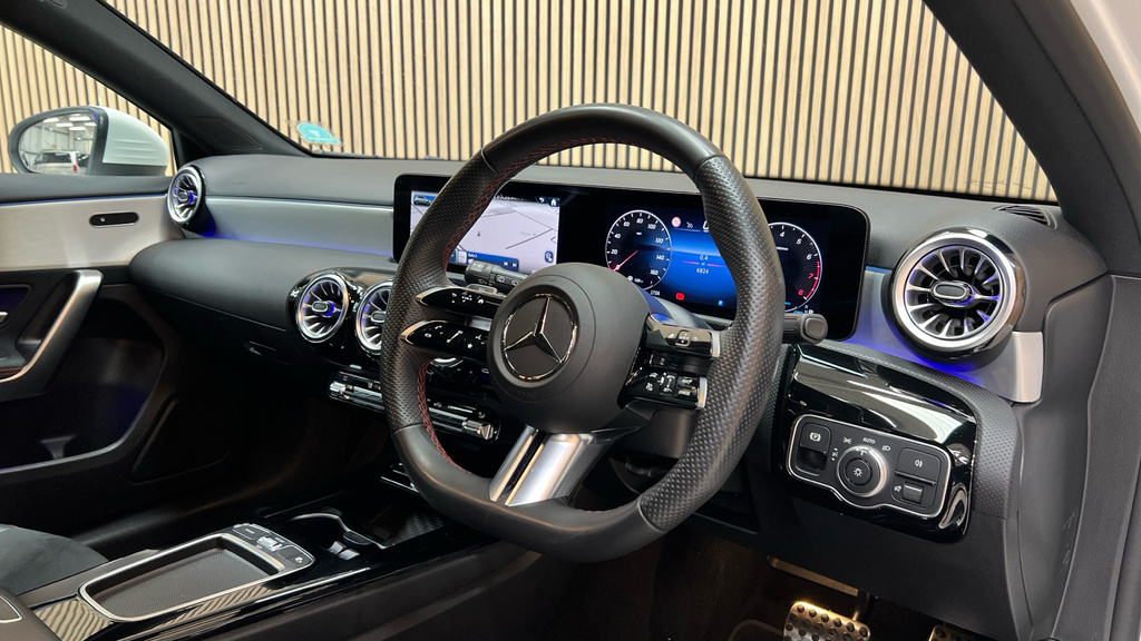 Mercedes-Benz A Class A Class A180 Amg Line Executive YF73WCM White #3