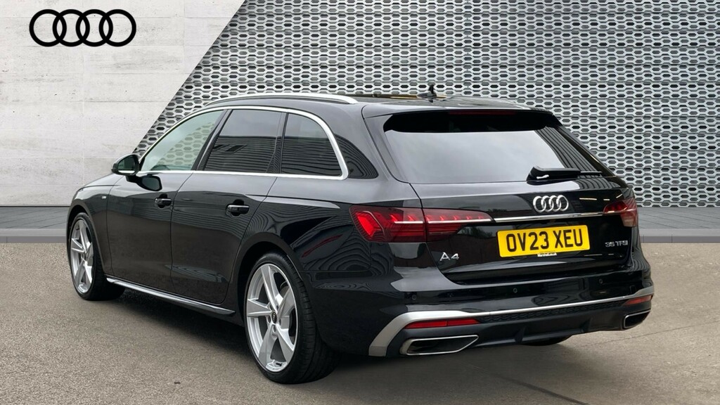 Audi A4 Avant A4 35 Tfsi S Line S Tronic OV23XEU Black #3