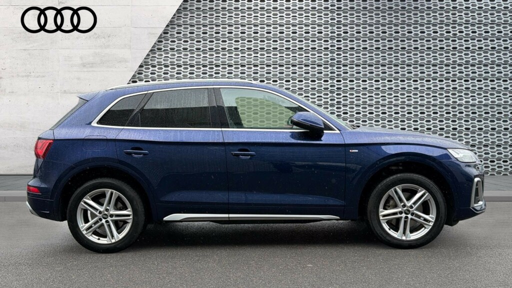 Audi Q5 Q5 45 Tfsi Quattro S Line S Tronic GF72JDX Blue #4