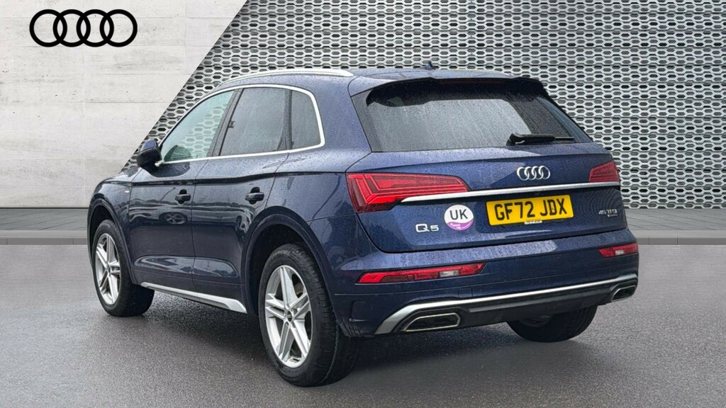 Audi Q5 Q5 45 Tfsi Quattro S Line S Tronic GF72JDX Blue #3