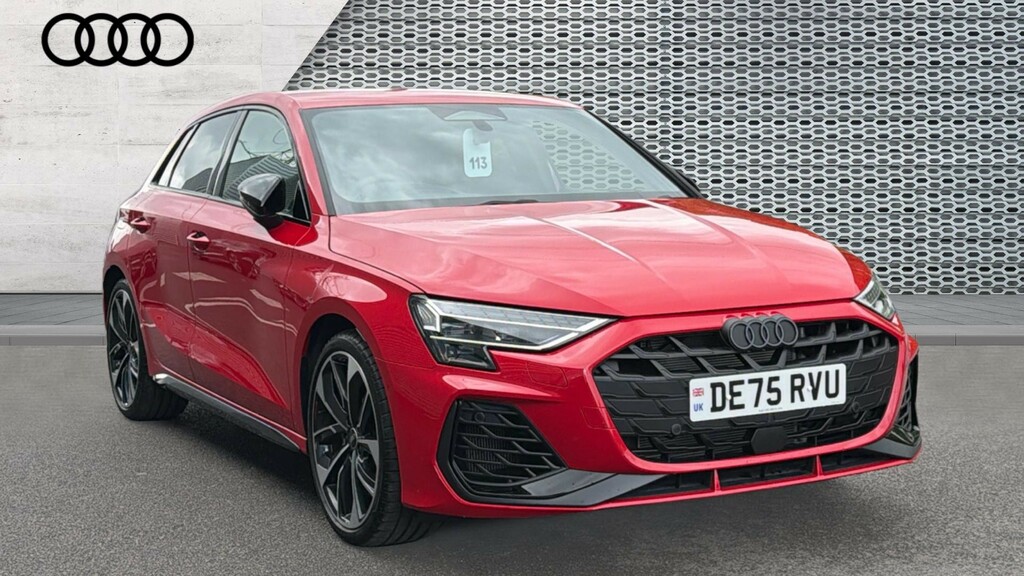 Audi A3 A3 S3 Tfsi Quattro 333 Black Edition S Tronic Red