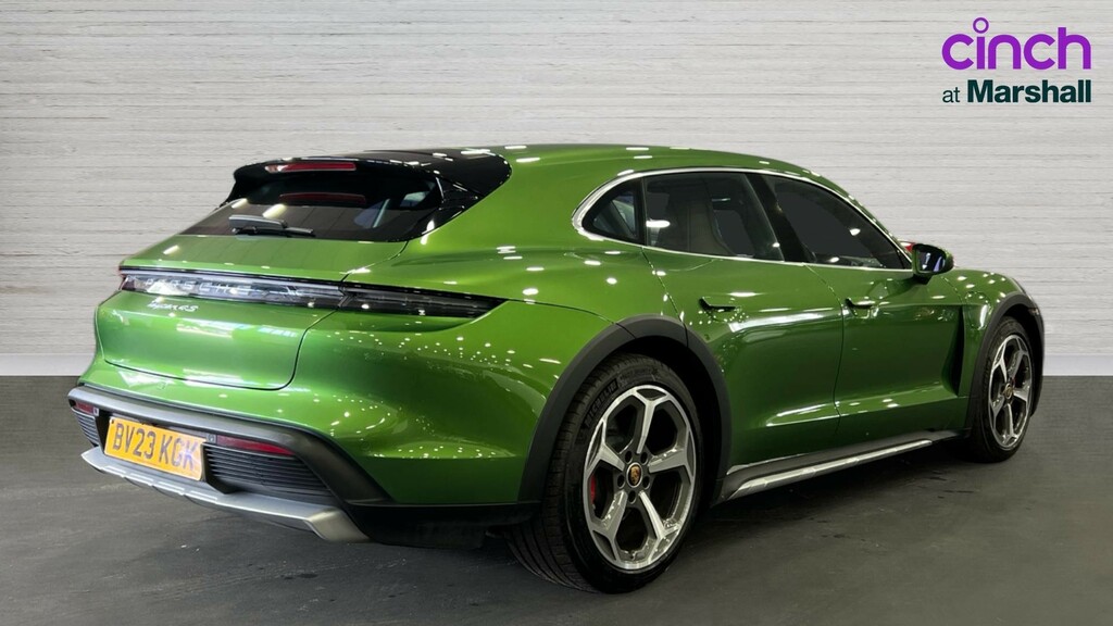 Porsche Taycan Taycan Cross Turismo 420Kw 4S 93Kwh BV23KGK Green #3