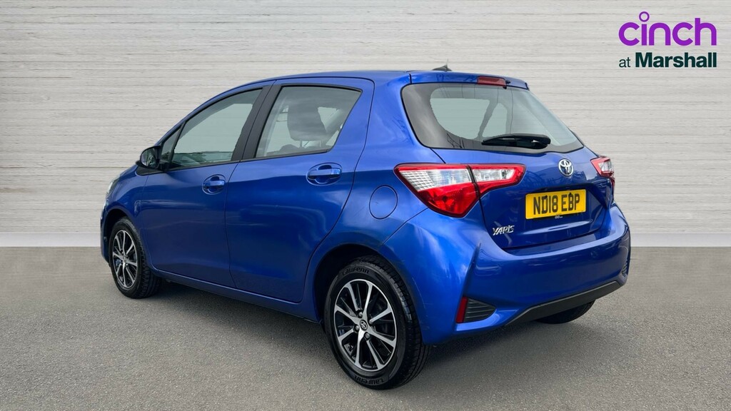 Toyota Yaris Yaris 1.5 Vvt-i Icon Tech ND18EBP Blue #5