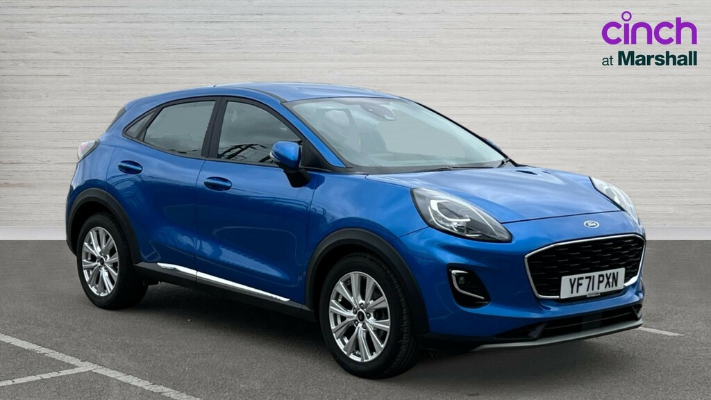 Ford Puma Puma 1.0 Ecoboost Hybrid Mhev Titanium Blue