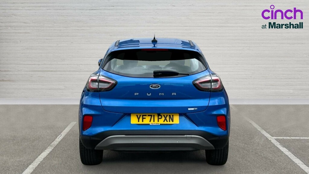 Ford Puma Puma 1.0 Ecoboost Hybrid Mhev Titanium YF71PXN Blue #4