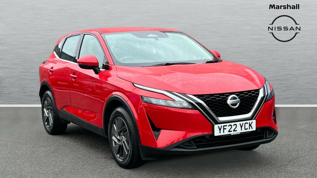 Nissan Qashqai Qashqai 1.3 Dig-t Mh Acenta Premium YF22YCK Red
