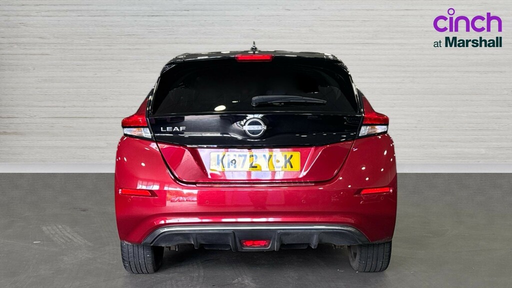 Nissan Leaf Leaf 160Kw E Tekna 59Kwh KM72YLK Red #4