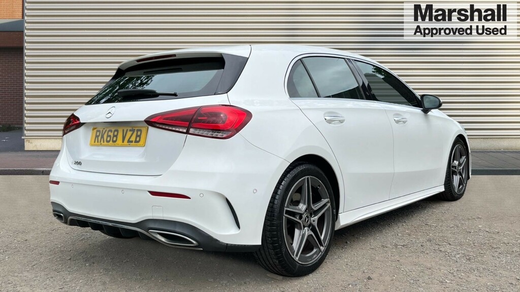 Mercedes-Benz A Class A Class A200 Amg Line Premium RK68VZB White #3