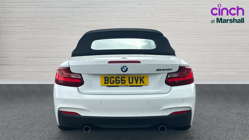 BMW 2 Series 2 Series M240i Nav Step BG66UVK White #4