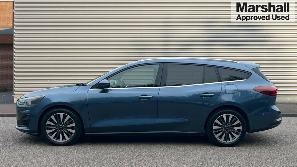 Ford Focus Focus 1.0 Ecoboost Hybrid Mhev 155 Titanium X EA73LZC Blue #6